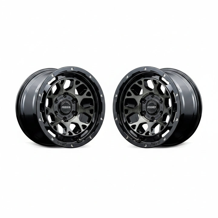 Rays | RAYS OFFROAD M9+ Black/Disk Clear Smoke | 5X114.3 | 17X7.0 +40 (Pair)