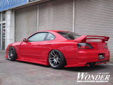 Car Modify Wonder Twin Blade Trunk Wing for Nissan Silvia S15