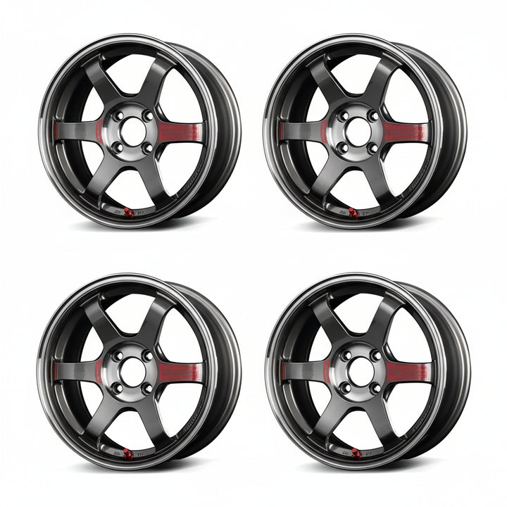 Rays | Volk TE37 Sonic SL Pressed Graphite | 4X100| 16x5.5 +44 (Set)