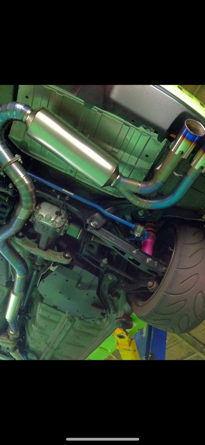 Yashio Factory | Super Silent Titanium Muffler (C-SER) for Subaru Impreza WRX STI (GRB)
