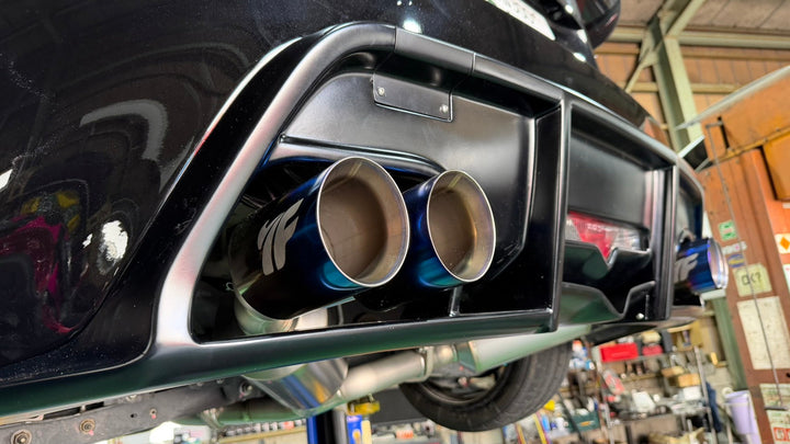 Yashio Factory | Super Silent Titanium Muffler 4, Quad Exit for Toyota 86 / GR86 (ZN6 / ZN8)