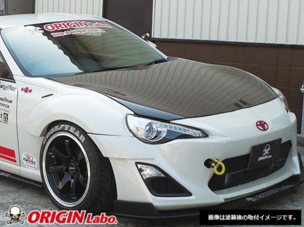 Origin Lab | Front Fenders +35mm for Toyota GT86 / Scion FRS / Subaru ...