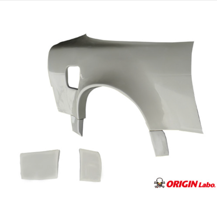 Origin Lab | Rear Overfenders Type 4 +75mm for Nissan 180sx (89-94 240sx S13 Hatch)