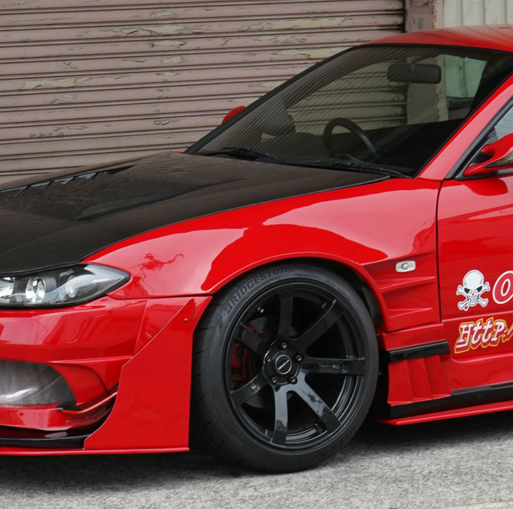 Origin Lab | Front Fenders Type 4 +75mm for Nissan Silvia S15