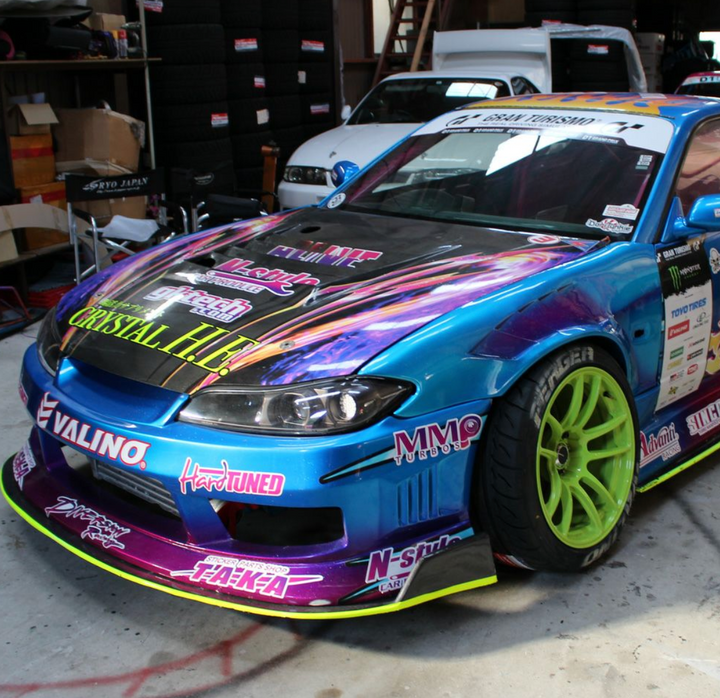 Origin Lab | Front Fenders Shark Era +55mm for Nissan Silvia S15