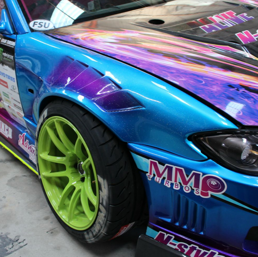 Origin Lab | Front Fenders Shark Era +55mm for Nissan Silvia S15