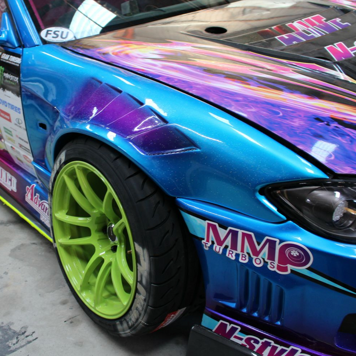 Origin Lab | Front Fenders Shark Era +55mm for Nissan Silvia S15