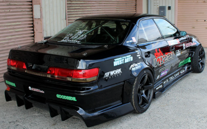 Origin Lab | Rear Over Fenders All Year +75mm for Toyota JZX100 Mark II
