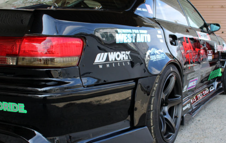 Origin Lab | Rear Over Fenders All Year +75mm for Toyota JZX100 Mark II