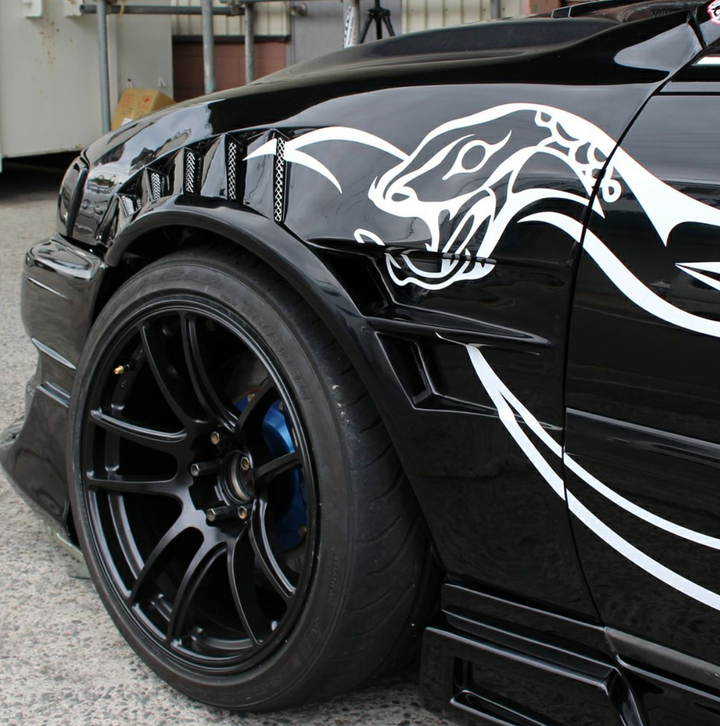 Origin Lab | Front Fenders All Year Shark Era +55mm for Toyota JZX100 Chaser