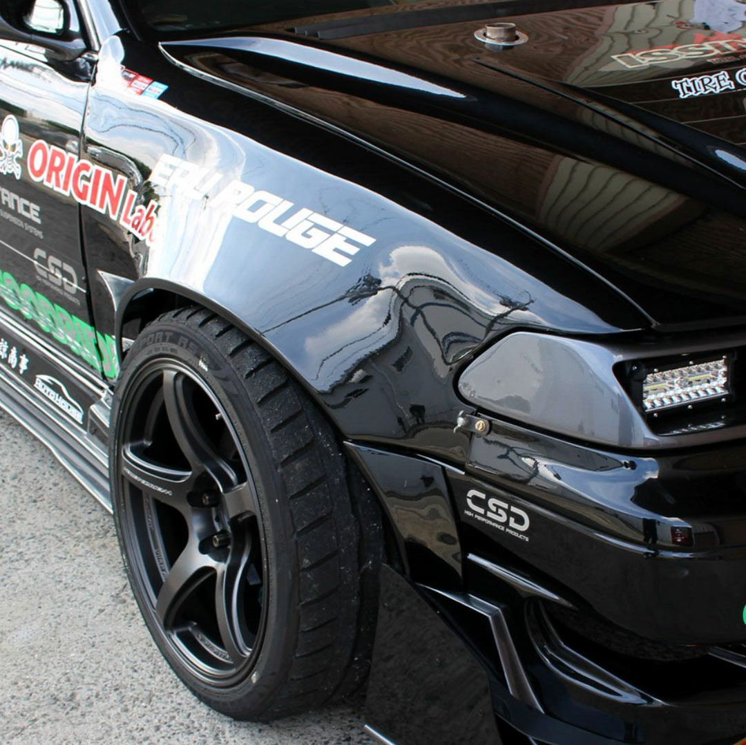 Origin Lab | Front Fenders All Year +75mm for Toyota JZX100 Mark II