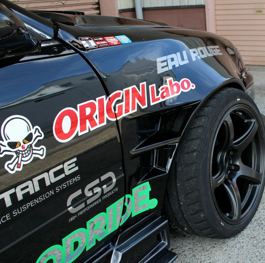 Origin Lab | Front Fenders All Year +75mm for Toyota JZX100 Mark II