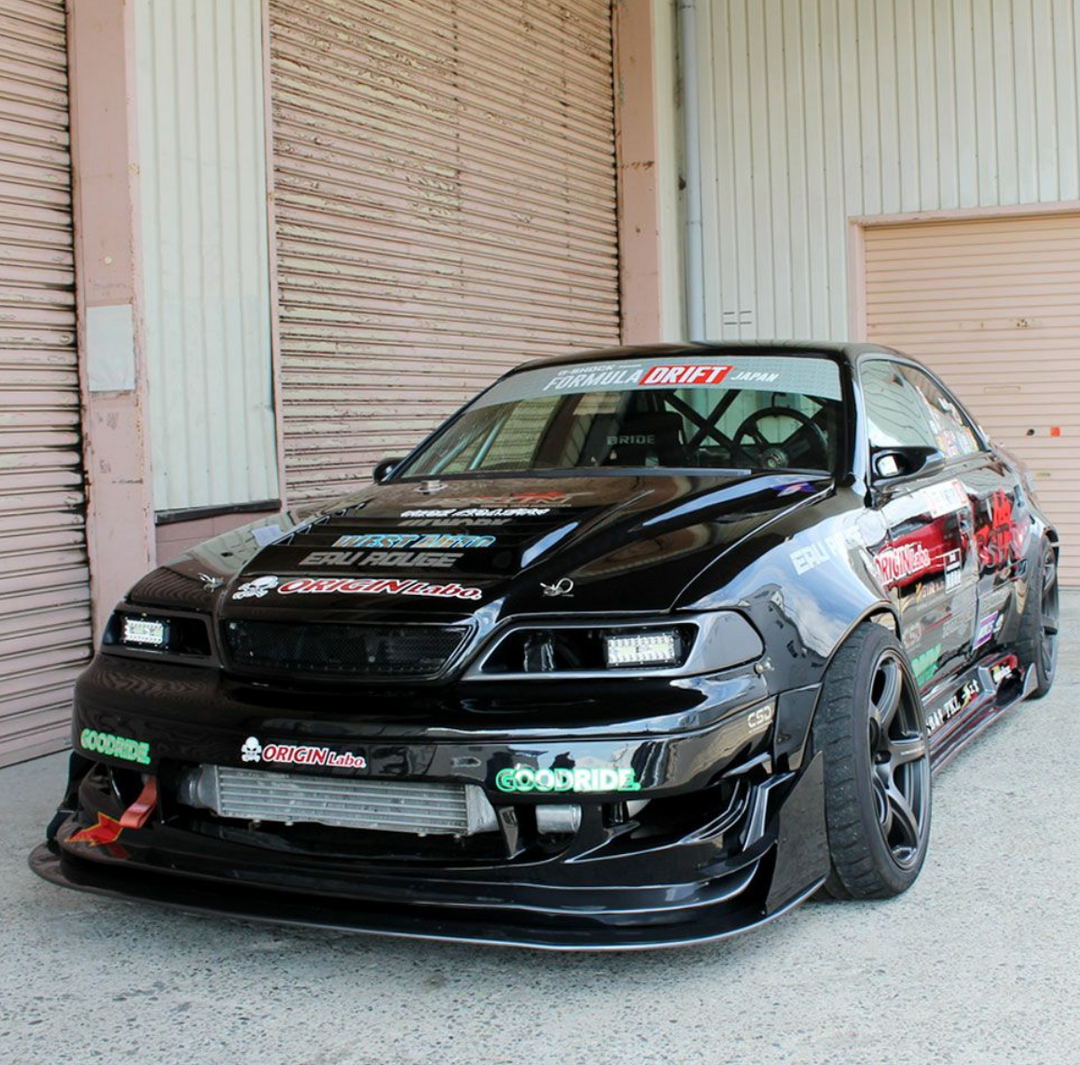 Origin Lab | Front Fenders All Year +75mm for Toyota JZX100 Mark II
