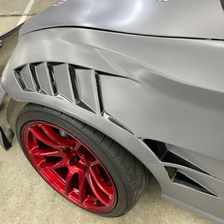 IN STOCK! Origin Lab | Front Fenders Shark Era Duct +55mm (Pair) for GT86 / FRS / BRZ