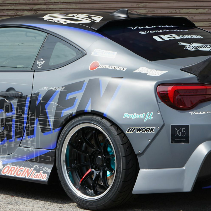 Origin Lab | Rear Over Fenders +55mm for Toyota GT86 / Scion FRS / Subaru BRZ