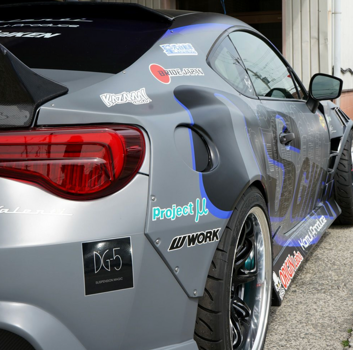 Origin Lab | Rear Over Fenders +55mm for Toyota GT86 / Scion FRS / Subaru BRZ