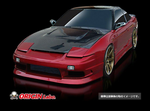 Origin Lab Stream Line Body Kit for Nissan 180sx (89-94 S13)