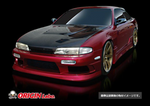 Origin Lab Stream Line Body Kit for Nissan Silvia Zenki (95-96 S14)