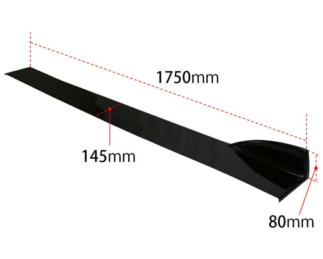 Origin Lab | General Purpose Racing Line Side Canard for Nissan 180SX/S13/S14 240SX