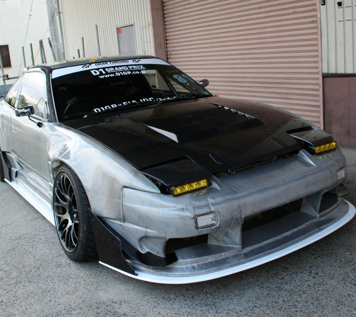 Origin Lab | Fujin Line Front Canard for Nissan 180sx (89-94 240sx S13 Hatch)