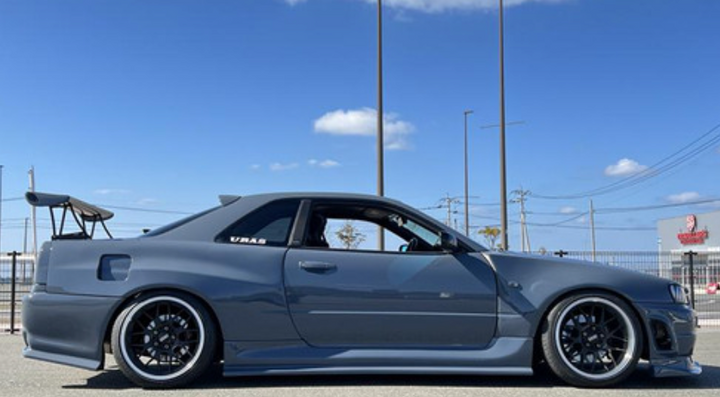 URAS | Super Wide Aero System Body Kit for Nissan Skyline R34 2Dr