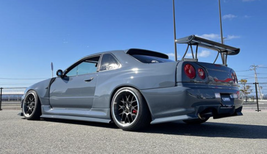 URAS | Super Wide Aero System Body Kit for Nissan Skyline R34 2Dr