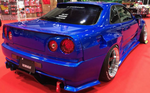 URAS Super Wide Aero System Kit for Nissan R34 (99-02 R34)