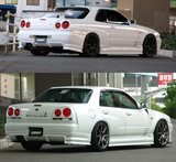 URAS Type R Full Body Kit for Nissan R34 (99-02 R34)