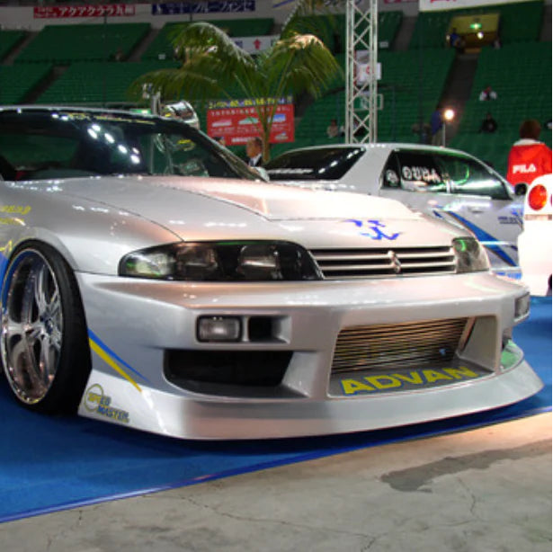 URAS | Type 4 Front Bumper for Nissan Skyline R33 2 Door