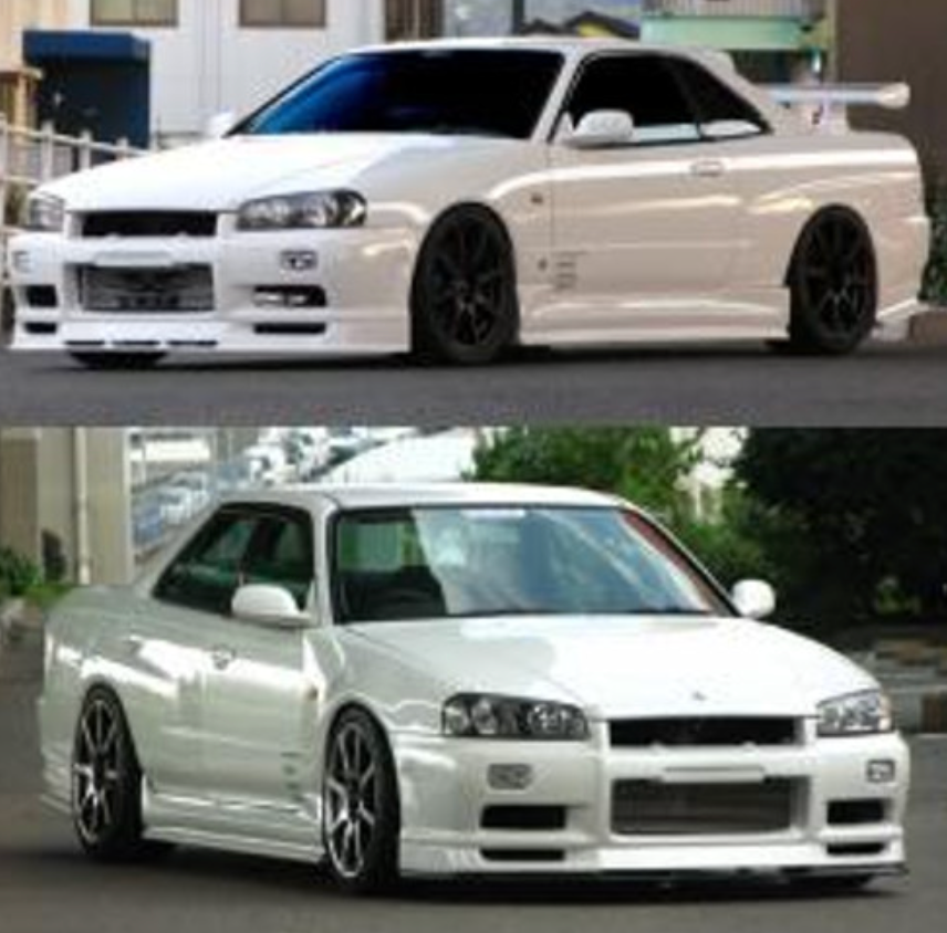 URAS | Type-R Front Bumper for Nissan R34 Skyline 2 Door / 4 Door