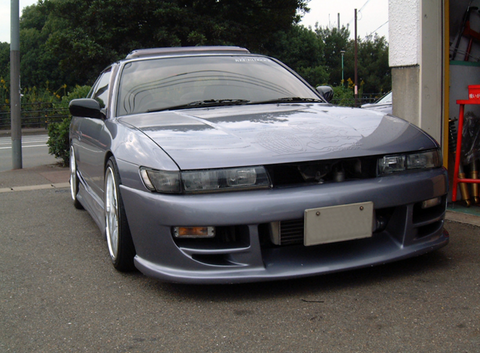 URAS Type-1 Front Bumper for Nissan Silvia S13