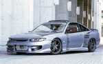 URAS Type-2 Front Bumper for Nissan Silvia S15