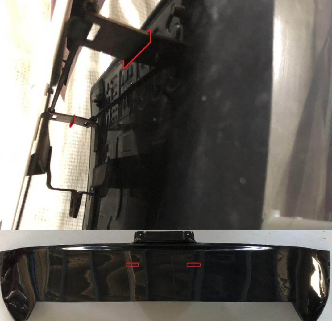 URAS | Back Panel Cover Rear Bumper  for Nissan 180sx (240SX S13 Hatch)