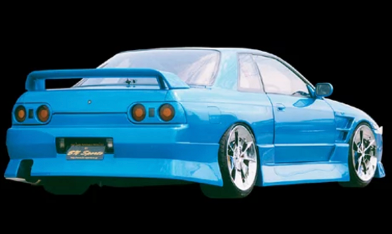 Red R32 Bn Racing Kit BN Sports Type 2 Full Body Kit for Nissan R32 GTR Models – Parts From Japan