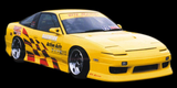 BN Sports Type 3 Full Body Kit for Nissan 180sx (89-94 S13)