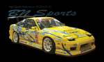 BN Sports Type 4 Full Body Kit for Nissan 180sx (89-94 S13)