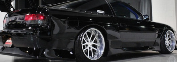 BN Sports Rear Wide Fenders 50mm for Nissan S13