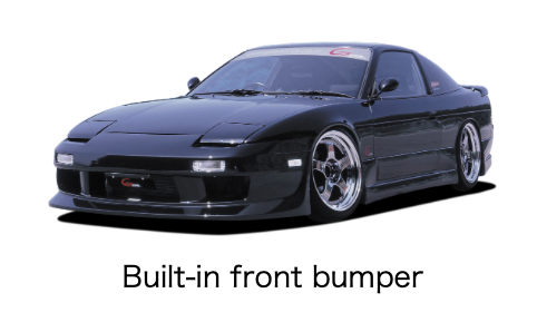 GP Sports | G-FOUR Body Kit for Nissan 180sx (240sx S13 Hatch)