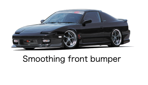 GP Sports | G-FOUR Body Kit for Nissan 180sx (240sx S13 Hatch)