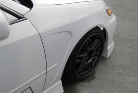 Final Konnexion ZERO Series Front Fenders 10mm for Toyota JZX110 Mark II