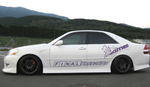 Final Konnexion ZERO Series Front Fenders 10mm for Toyota JZX110 Mark II