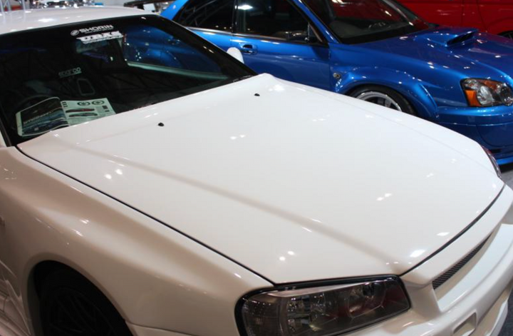 URAS x SHORIN | Hood for Nissan R34 Skyline 2 Door