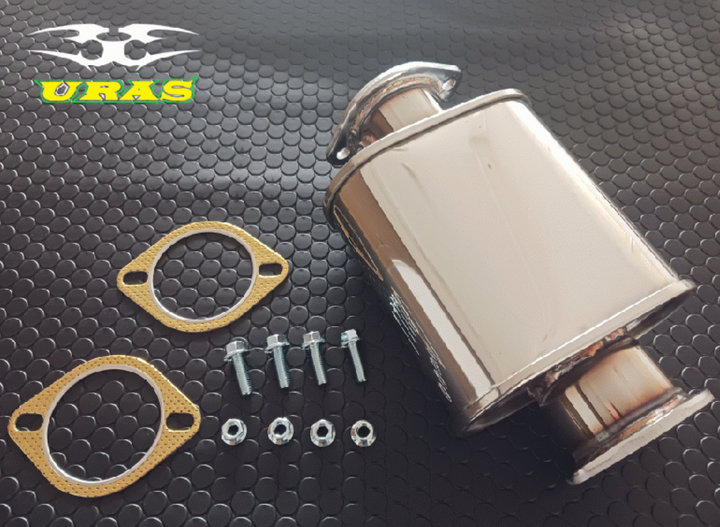 URAS | RB25DET Catalytic Converter Silencer for Nissan R34 Skyline