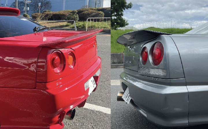URAS | Trunk Wing for Nissan R34 Skyline (2Dr/4Dr)