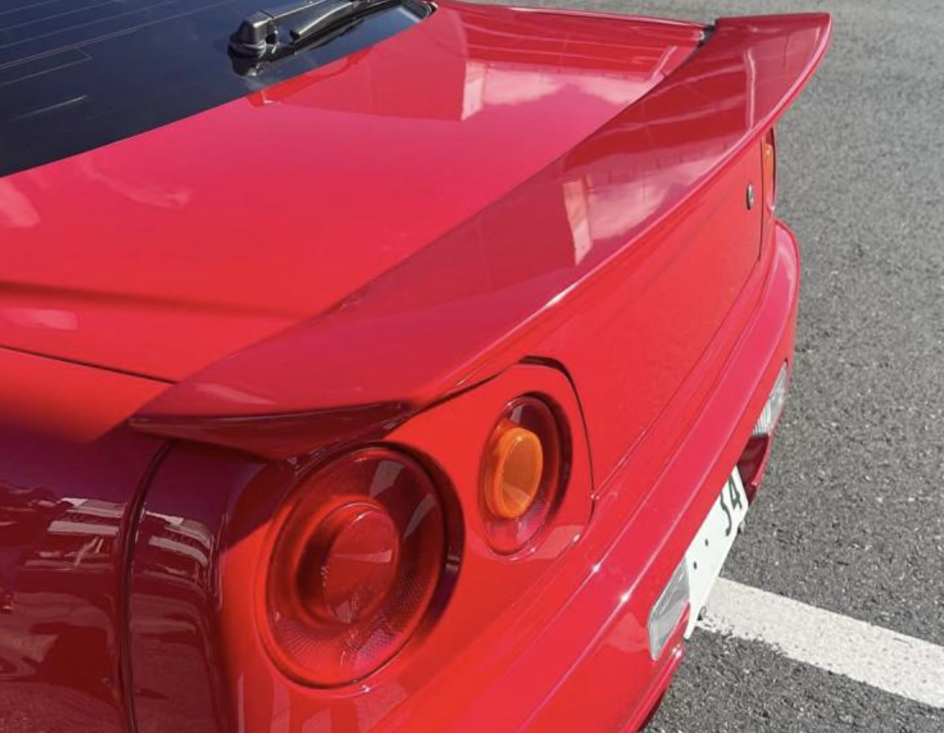 URAS R34 Skyline for Wing Web Official トランクスポイラー SKYLINE