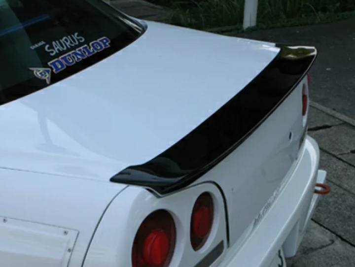 URAS | Trunk Wing for Nissan R34 Skyline (2Dr/4Dr)