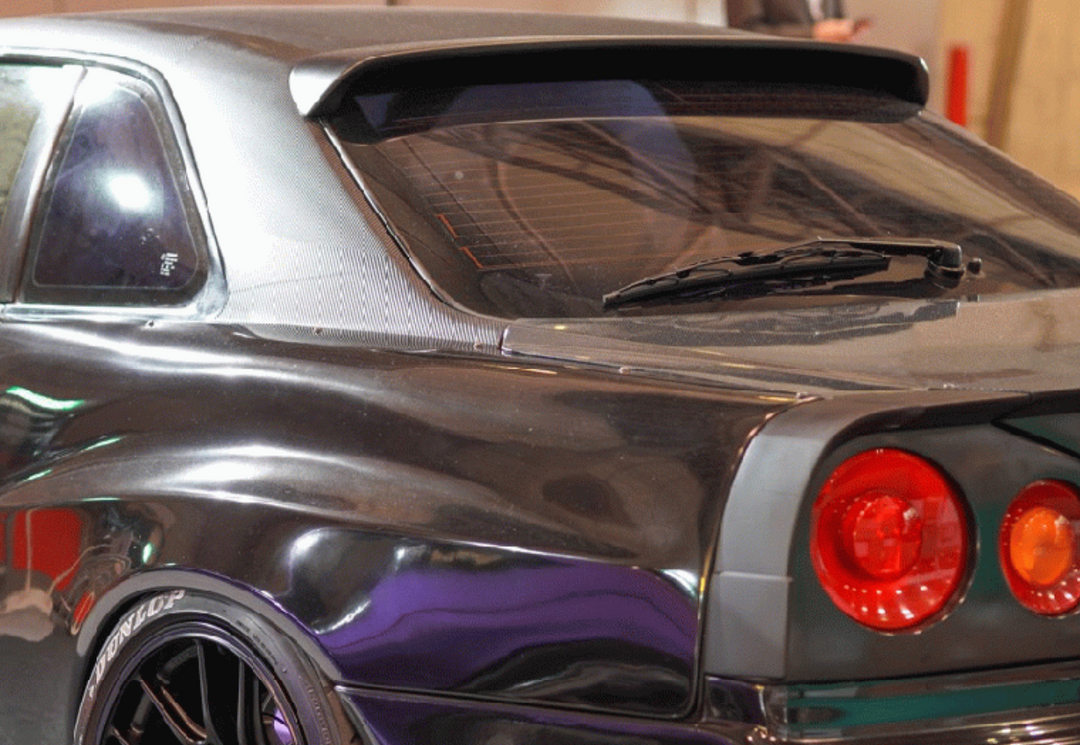 URAS | Roof Wing for Nissan R34 Skyline 2Dr/4Dr