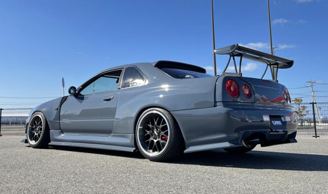 URAS | Super Wide Aero System Side Skirts for Nissan Skyline R34 2Dr