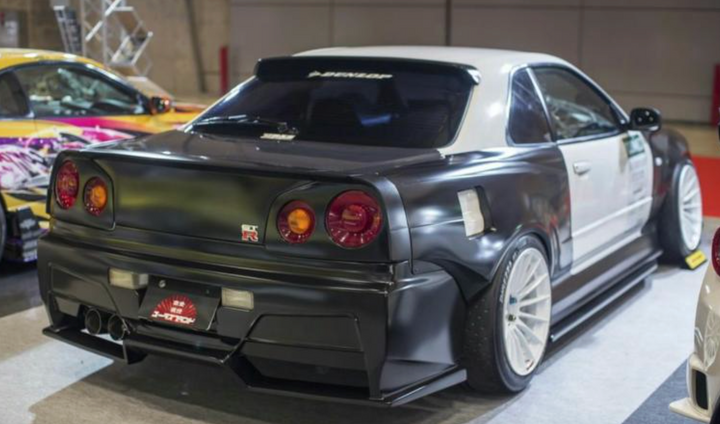 URAS | Type-RR Body Kit for Nissan R34 Skyline 2 Door