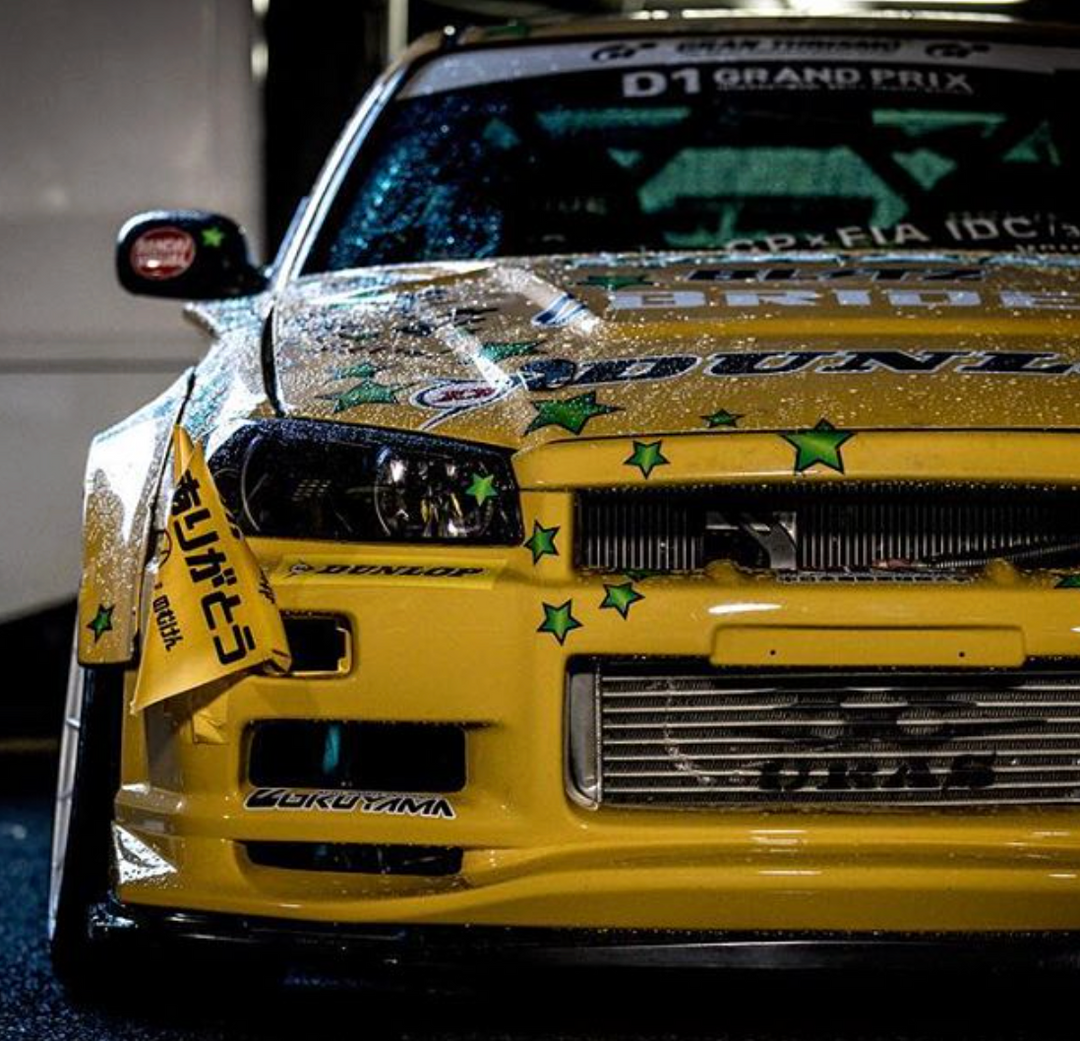 URAS | Type-RR Body Kit for Nissan R34 Skyline 2 Door